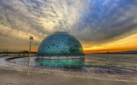 Самые красивые и необычные здания мира: Морской Музей в Осаке