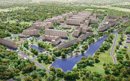 Стартуют продажи квартир в новом жилом комплексе «Озерный гай Гатное»