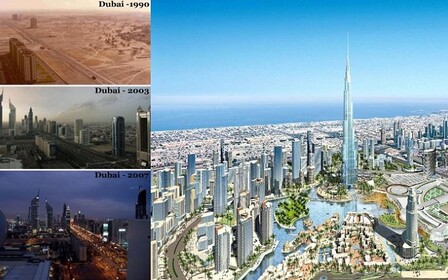 Тогда и сейчас: как менялись мегаполисы за несколько десятилетий