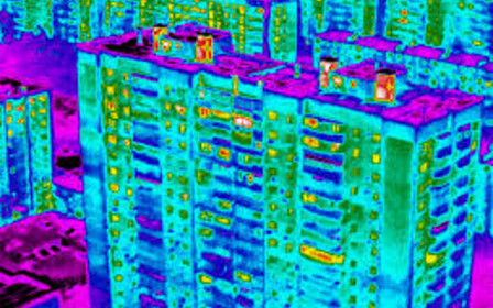 В Киеве проверили теплосети с помощью вертолетов