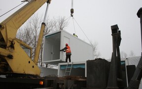В Запорожье открыли городок для переселенцев