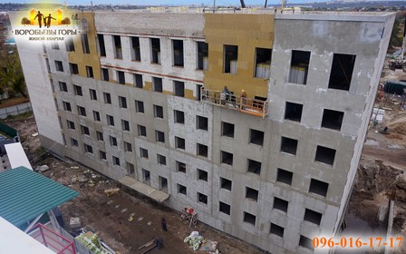 В ЖК «Воробьевы горы-6» уже достроен последний этаж!