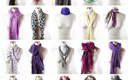 13 стильных приемов как носить шарф