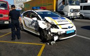 Полиция Киева разбила уже 150 служебных Toyota Prius