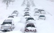 2 816 автомобилей оказались в снежном плену после метели в Украине