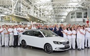 На заводе Skoda выпустили юбилейную Fabia