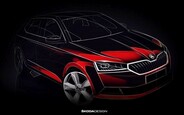 Skoda опубликовала первое изображение обновленной Fabia