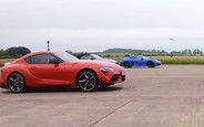 Кто кого? Toyota Supra против Porsche Cayman GTS, Audi TT RS и Alpine A110. ВИДЕО