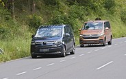 Новый Transporter T7 поймали практически без камуфляжа