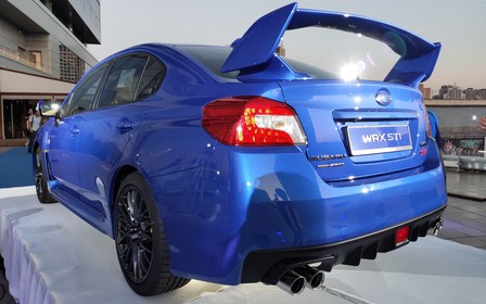 Актуальне покоління Subaru WRX STI можна побачити в Києві наживо