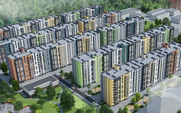 Архітектурна особливість комплексу «Щасливий у Дніпрі»