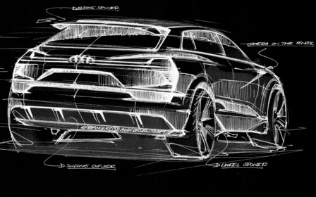 Audi намекнула на внешность концепта e-tron quattro
