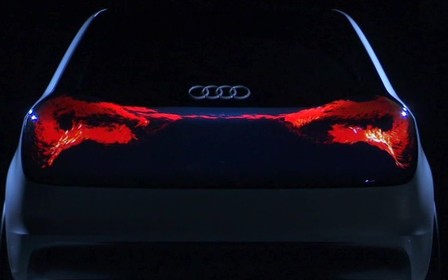 Audi представит новое поколение OLED фонарей