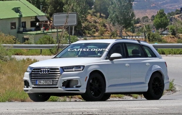 Audi вывела на дороги «мул» нового Q8