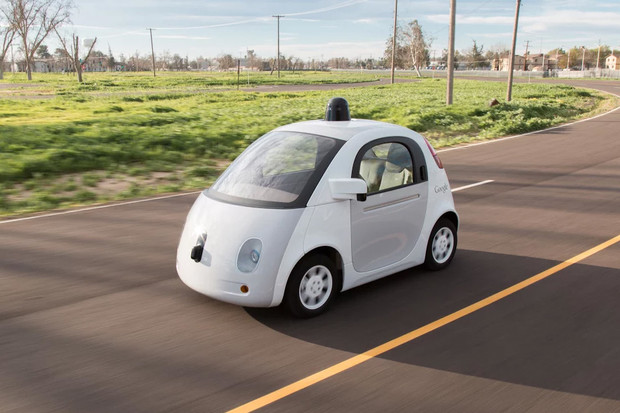 Автомобиль Google уже на дорогах