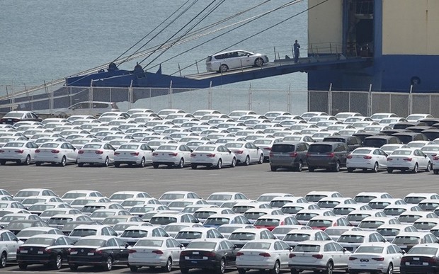 Автомобильный рынок Китая упал на 14,6%