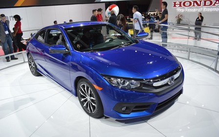 Автосалон в Лос-Анджелесе 2015: Купе Honda Civic получило турбомотор