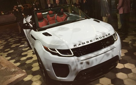 Автосалон в Лос-Анджелесе: Range Rover Evoque теперь кабриолет