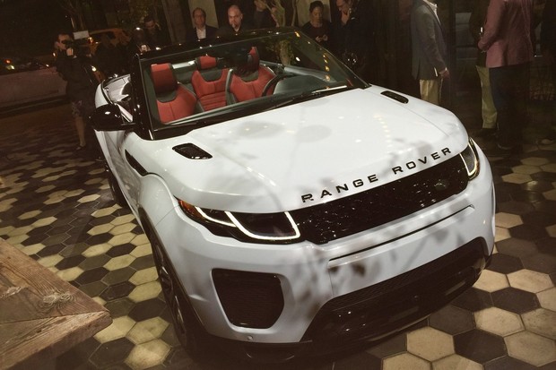 Автосалон в Лос-Анджелесе: Range Rover Evoque теперь кабриолет