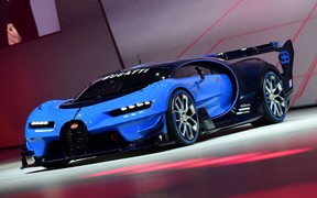 Автосалон во Франкфурте 2015: 1500-сильный гиперкар Bugatti Vision Gran Turismo