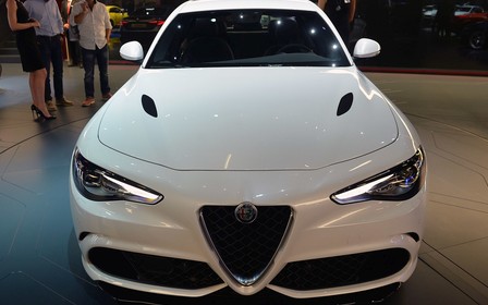 Автосалон во Франкфурте 2015: Alfa Romeo Giulia получила 510-сильный мотор