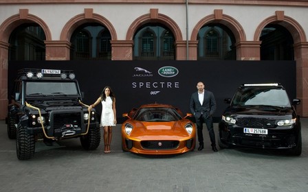 Автосалон во Франкфурте 2015: Jaguar и Land Rover представили новые машины Джеймса Бонда