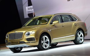 Автосалон во Франкфурте 2015: Кроссовер Bentley Bentayga презентован