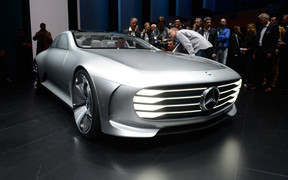 Автосалон во Франкфурте 2015: Mercedes-Benz Concept IAA — гений аэродинамики