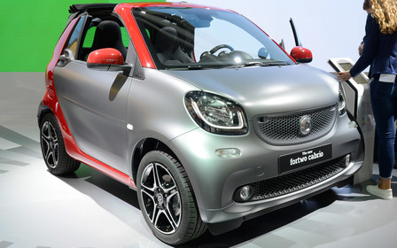 Автосалон во Франкфурте 2015: Smart ForTwo теперь без крыши