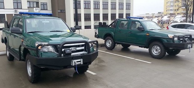 Белый дом передал украинским пограничникам бронированные Ford Ranger