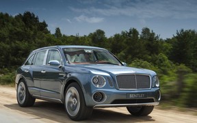 Bentley Bentayga станет самым быстрым внедорожником в мире