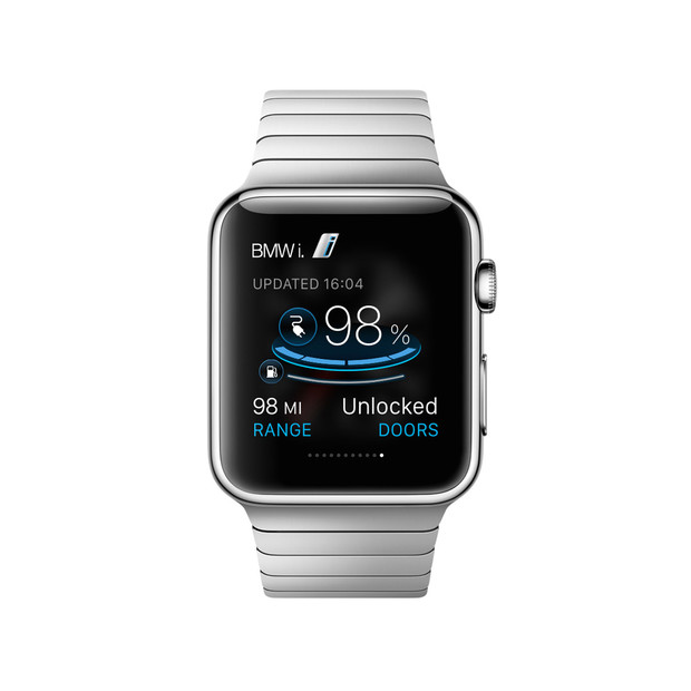 BMW представил приложение для часов AppleWatch