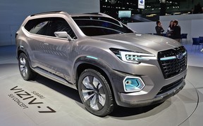 Большой внедорожник Subaru представят в 2018 году