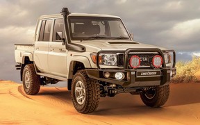 Борозды не испортит. Toyota Land Cruiser 70 получил спецверсию для пустыни. ФОТО