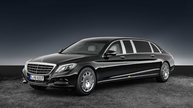 Броня крепка: Maybach S600 Pullman выдержит обстрел из штурмовой винтовки