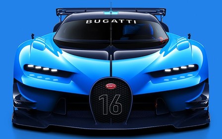 Bugatti представила виртуальный суперкар