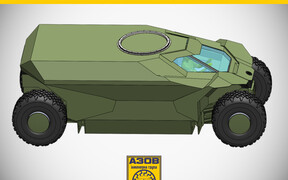 Бумажные танчики: инженерная группа «Азов» взялась за разработку бронетехники