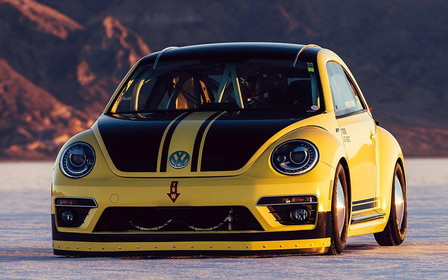Быстрый Жук: Volkswagen Beetle разогнался до 328 км/час