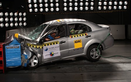 Chevrolet Aveo провалила краш-тест Latin NCAP
