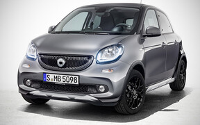 Что покажут в Женеве: Smart ForFour попытались подвести к бездорожью