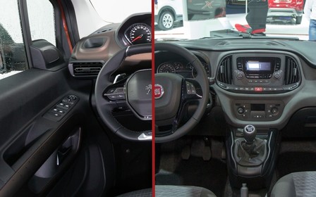 Что выбрать? Fiat Doblo Panorama или Peugeot Rifter