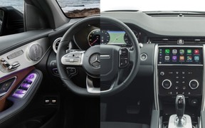 Що вибрати? Порівнюємо Mercedes-Benz GLC та Land Rover Discovery Sport