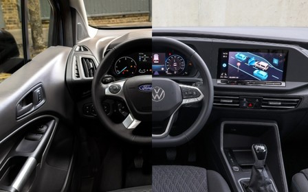 Що вибрати? Порівняння Volkswagen Caddy та Ford Tourneo Connect