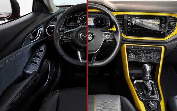 Что выбрать? Volkswagen T-Roc или Mazda CX-3