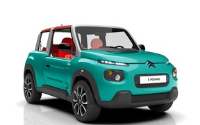 Citroen представил новую модель E-Mehari с открытым кузовом