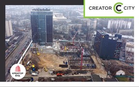 Динаміка будівництва ЖК Creator City в 2021 році