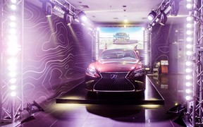 Допремьерные презентации Lexus LS 500h