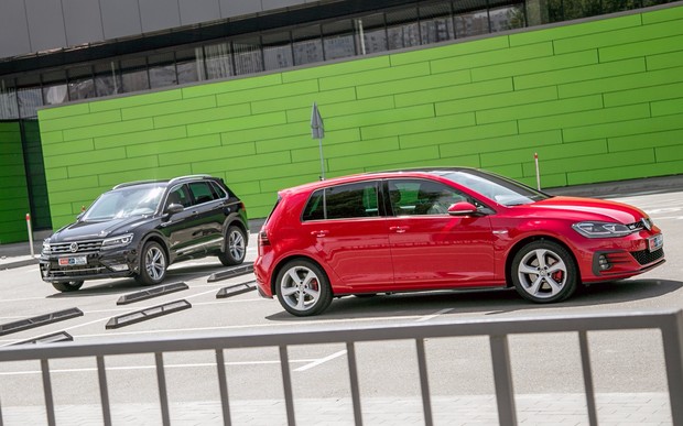 Двойной тест-драйв: VW Golf GTI и VW Tiguan