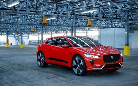 Электрический кроссовер Jaguar I-Pace пошел на конвейер