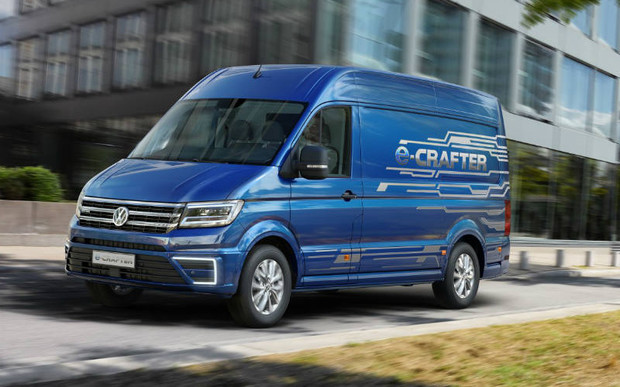 Электрический VW Crafter представят в следующем месяце